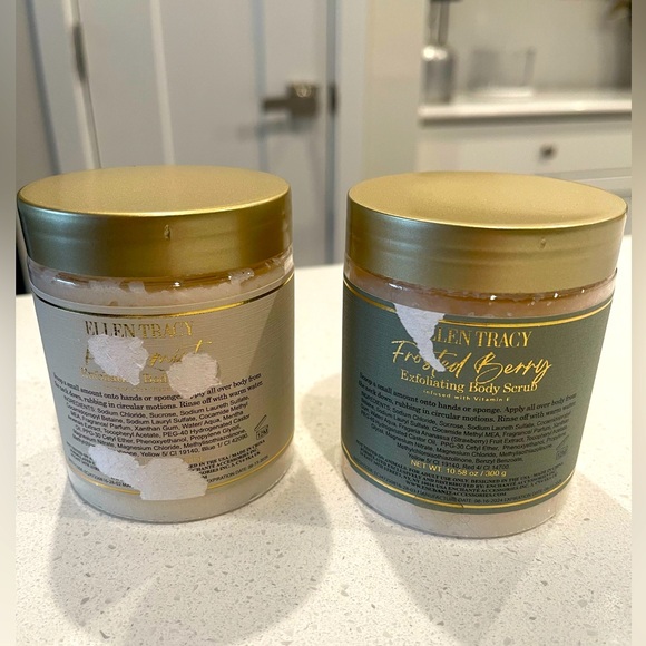 Ellen Tracy Body Scrubs -2pack New & Unused - Picture 2 of 3